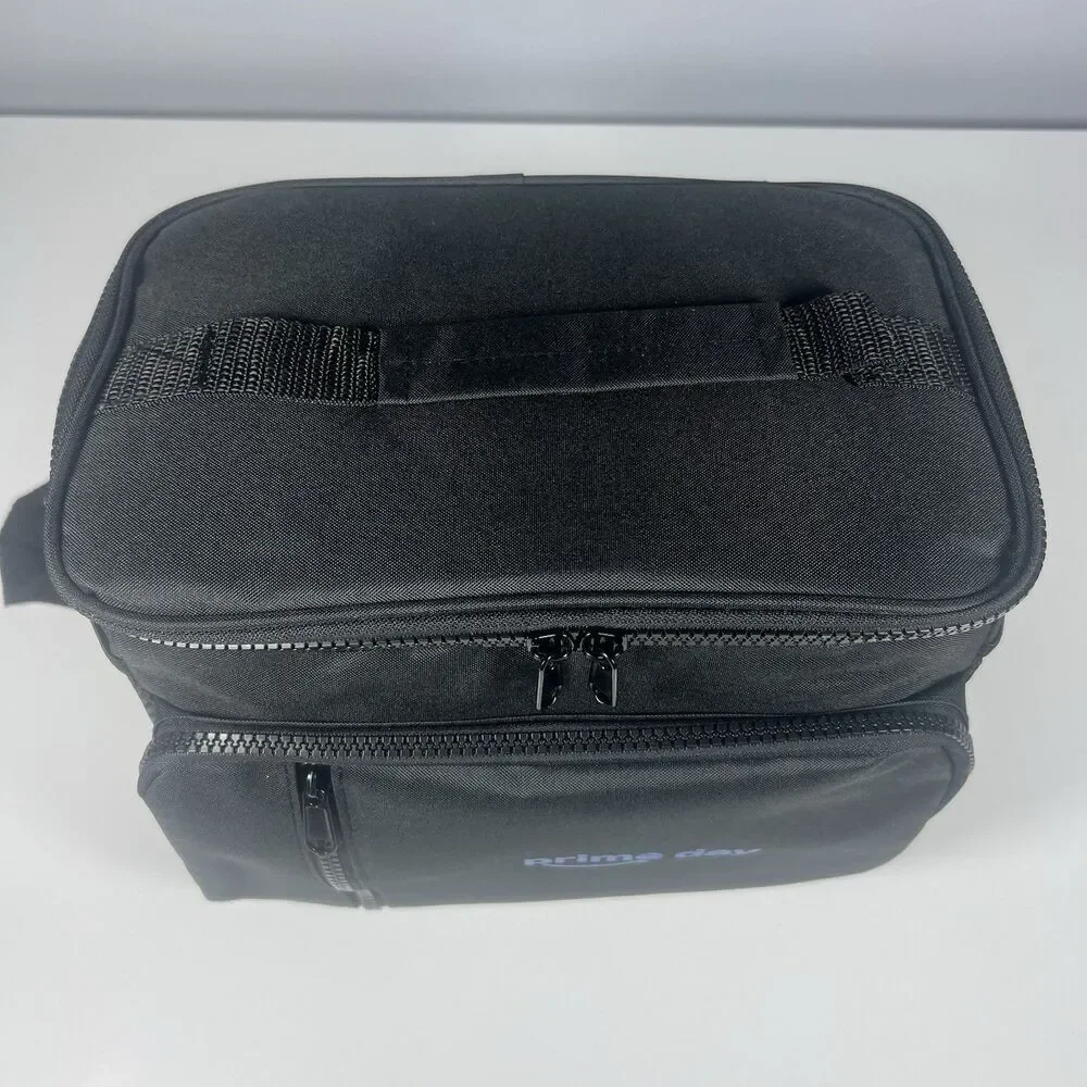 Amazon Prime Day Insulated Lunch Bag Tote Cooler Box Adjustable Strap Pockets